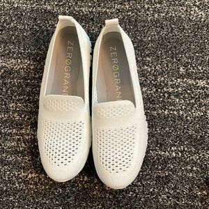 Cole Haan Zerogrand White Slip on Sneakers size 7.5 NWOB